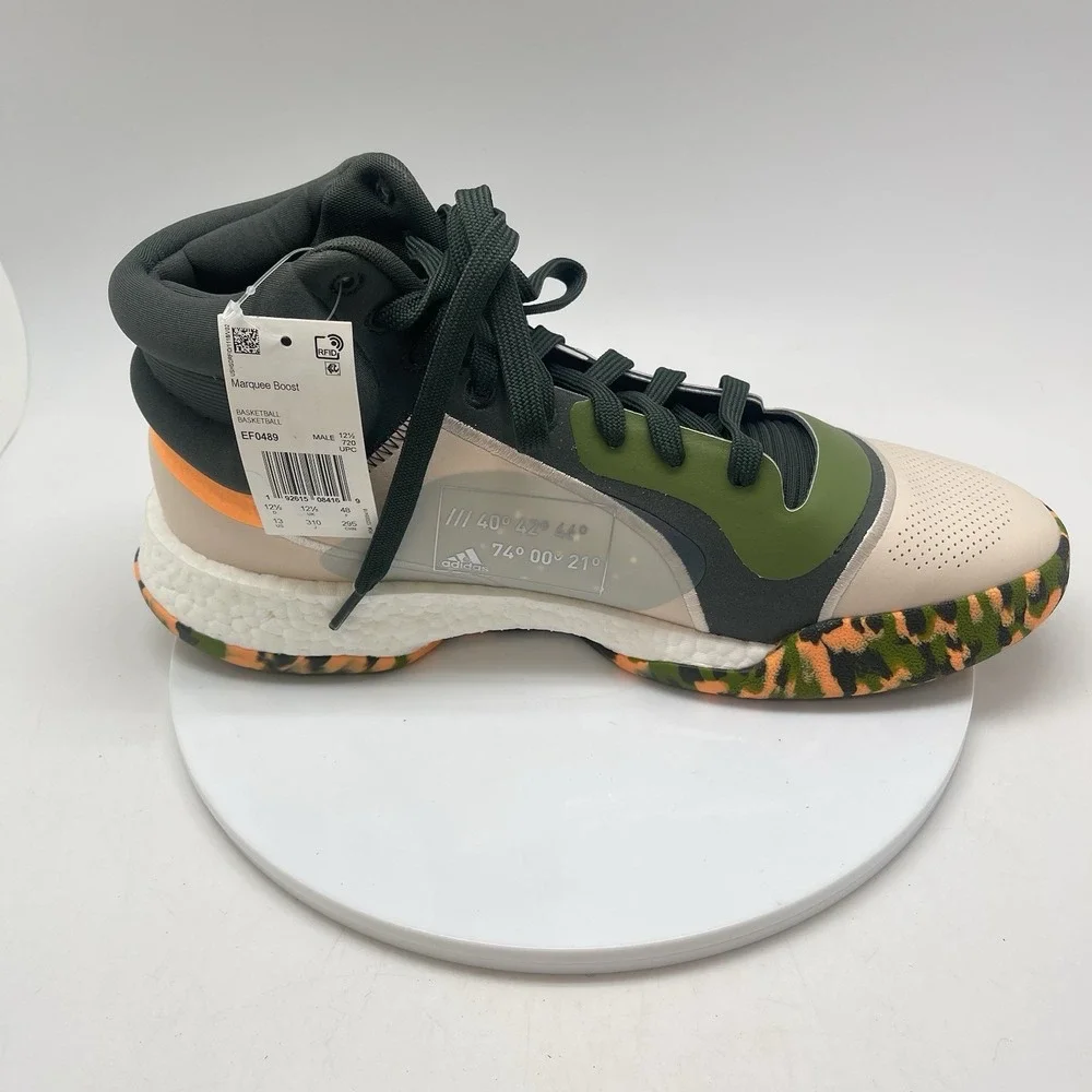 Adidas‎ Sneakers Mens 13 Camo Marquee Boost Legend Earth EF0489 Athletic Shoes